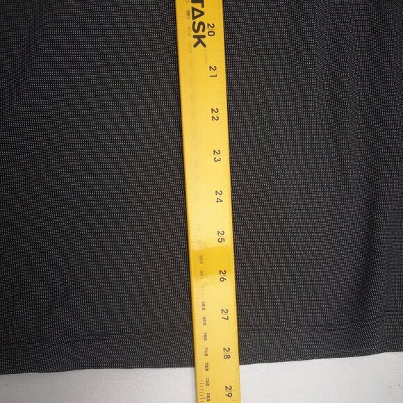 Calvin Klein Men's Size Medium Black & Grey Short Sleeves Polo Shirt - Picture 9 of 9